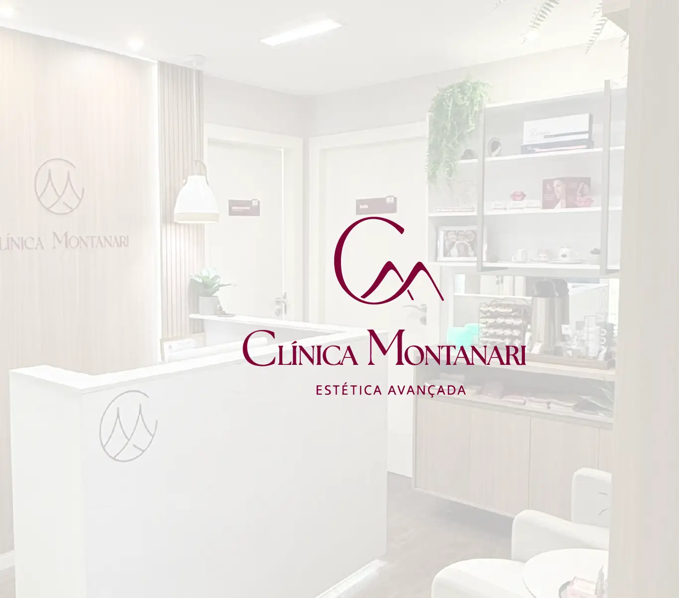 Fachada e Recepção de Eluxo - Clínica Montanari